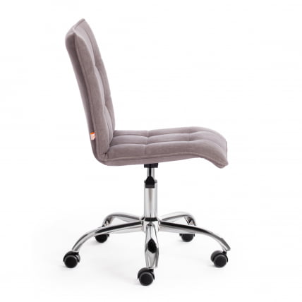 Кресло ZERO велюр Clermon, св. -серый, 60_1