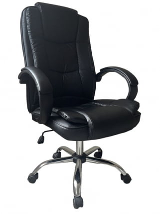 Кресло для руководителя C300 BLACK (черный)_0