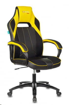 Геймерское кресло Бюрократ VIKING 2 AERO Yellow_0