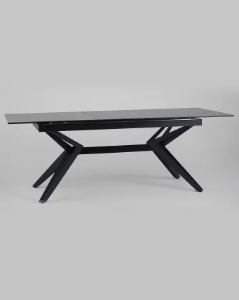 Обеденный стол раскладной Олимпия 160-210 Темная керамика_1