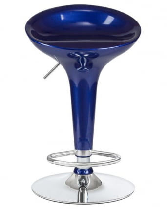 Стул барный DOBRIN BOMBA (синий металлик) 2 шт_7