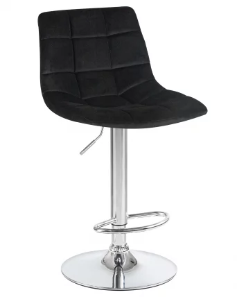 Стул барный DOBRIN TAILOR Черный велюр MJ9-101_0