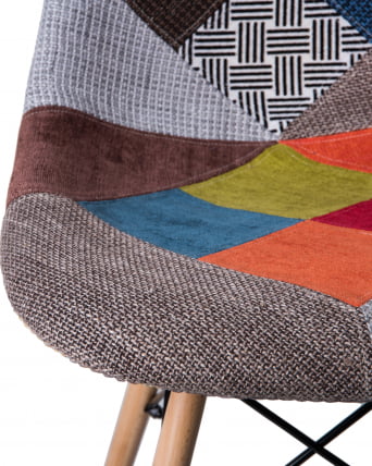 Стул обеденный DOBRIN DSW (ножки светлый бук, цвет мозаика) 4 шт_7