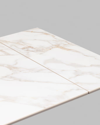 Стол раскладной Marmer 120-180*80*76 см керамика капучино_9