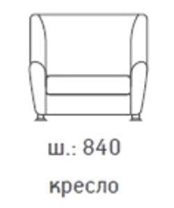 Euroforma Европа Кресло Ecotex 3011 (бордовый)_77630_2