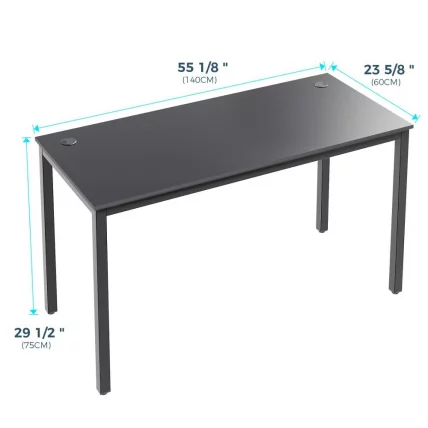 Стол письменный Eureka ERK-CD-5501 Black_2