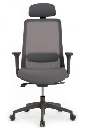 Кресло Work W-218C GREY Серый_4