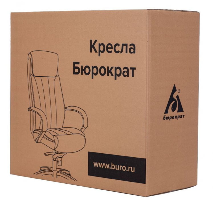 Кресло руководителя Бюрократ T-898/#B черный Leather Black_9