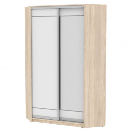 Шкаф-купе ЙА-230х1250-4(ДСС-Белый-Д1Д2) / YA-230х1250-4(ДСС-Белый-D1D2)_0