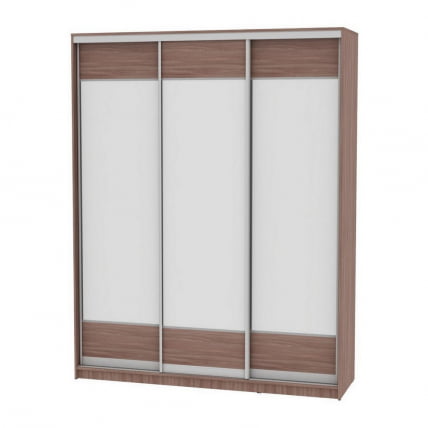 Шкаф-купе B-220х180х60-1(ЯШТ-D8D8D8)_0