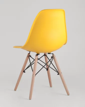 Стул Eames DSW 4 шт. Желтый_4