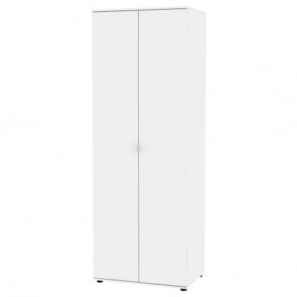 Шкаф распашный Алиса(Х4) 2230х800х540 с торцевой ручкой (Белый) / Алиса(H4)_0