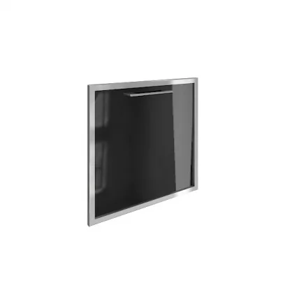 Дверь стекло в раме YALTA LT-S4R Пр black_0