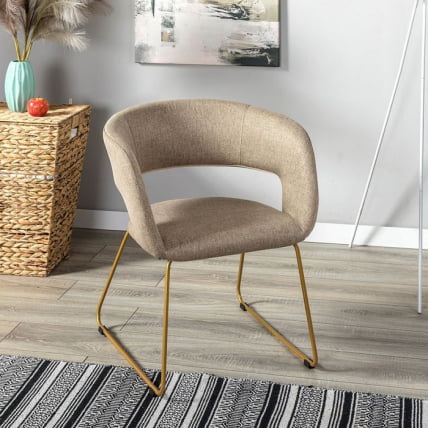 Кресло Hugs К beige/Линк золото_10