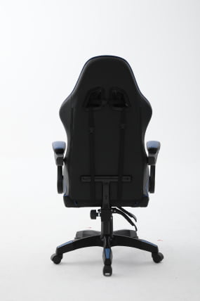 Кресло спортивное TopChairs Shadow черно-синий_5