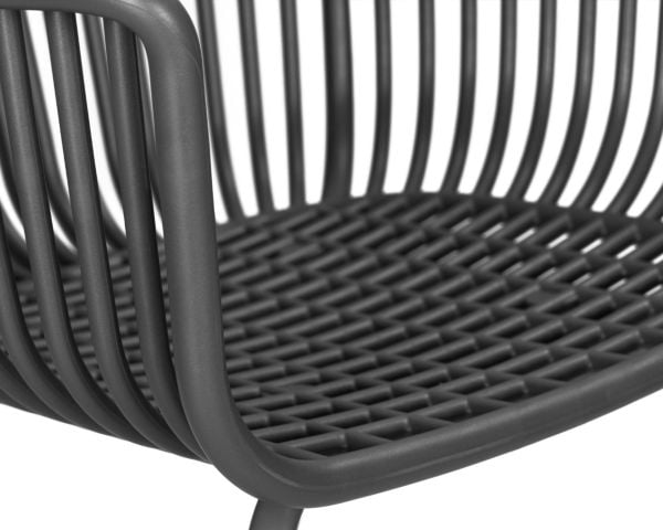 Стул обеденный DOBRIN ROSS (темно-серый (GR-04) без подушки) 4 шт_10