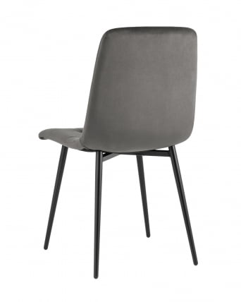 Стул Одди велюр темно-серый 4 шт. комплект_5