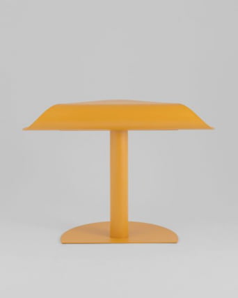 Журнальный столик Cornea металл желтый_7