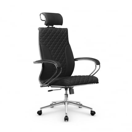 Кресло руководителя Metta L 2c 44C/K116 Infinity Easy Clean (MPES) Комплект 7 Черное_0