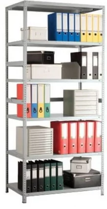 Стеллаж MS 200/100х30/6 (MS-3-2010-6) Серый_0