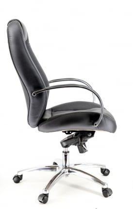 Кресло руководителя Drift Lux LB экокожа Черный_1