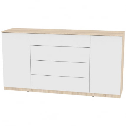 Комод К-93кс180кс45-1-ПО(ДСС-Белый) / K-93x180x45-1-PO(ДСС-Белый)_0