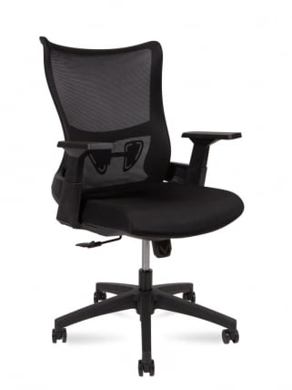 Кресло офисное WAVE T LB A3-M-LB(BLACK) Черный_0