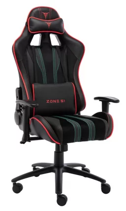 Кресло геймерское ZONE 51 Gravity Black-Red_0