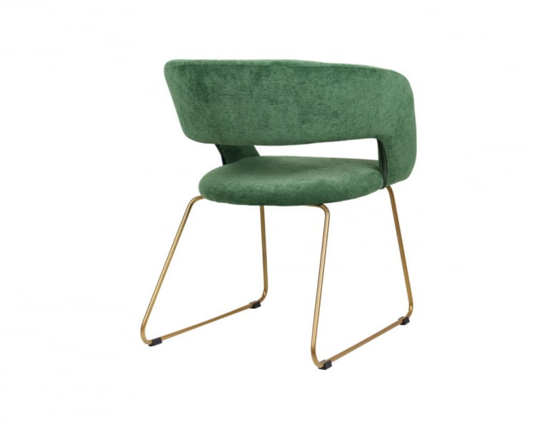 Кресло Hugs К зеленый/Линк золото_5