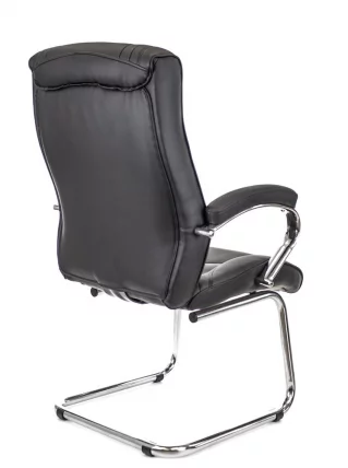 Кресло для посетителей King CF экокожа Черный_2