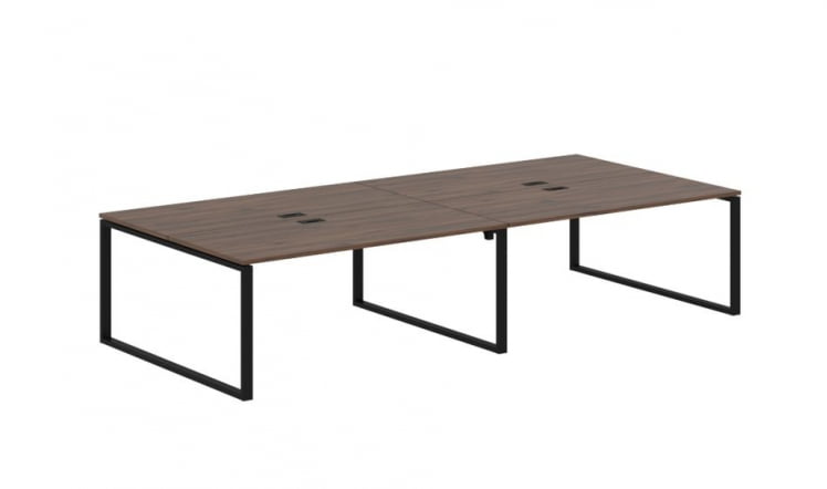 Бенч-система EDIS EQWST 3516 Дуб Денвер темный Черный_0