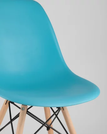 Стул Eames DSW 4 шт. Бирюзовый_7