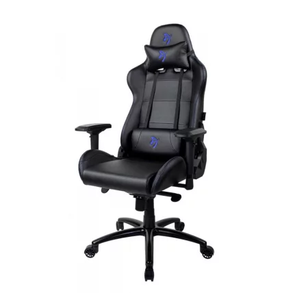 Геймерское кресло Arozzi Verona Signature Black PU Blue Logo_1