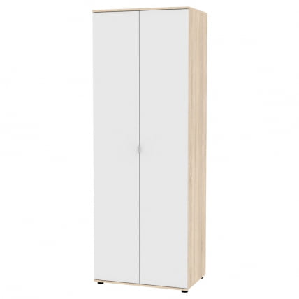 Шкаф распашный Алиса(Х4) 2230х800х540 с торцевой ручкой (ДСС-Белый) / Алиса(H4)_0