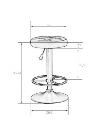 Табурет барный DOBRIN BRUNO (фиолетовый) 2 шт_2