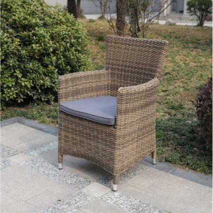 Плетеное кресло AM-395B Beige_0