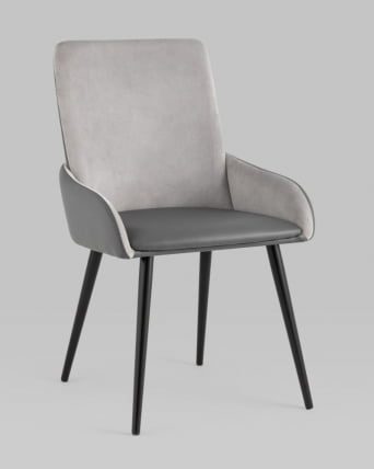 Стул Мюнхен экокожа Серый_1