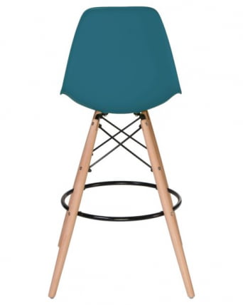 Стул барный DOBRIN DSW BAR (ножки светлый бук, цвет сиденья морской волны (G-05)) 2 шт_5