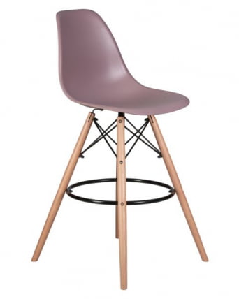 Стул барный DOBRIN DSW BAR (ножки светлый бук, цвет сиреневый (P-04)) 2 шт_2