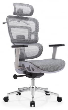 Кресло офисное TopChairs Techno Professional серый_0