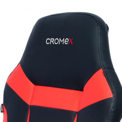 Кресло компьютерное CROMEX (КРОМЕКС) Start GM-105 экокожа черное/красное_16
