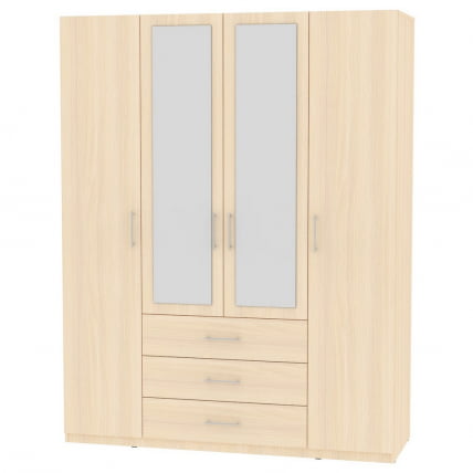 Шкаф распашный R-230х180х45-3-M(ДМ)_0