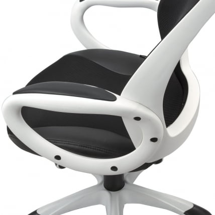 Кресло офисное BRABIX Genesis EX-517 Черный-белый_5