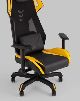 Геймерское кресло TopChairs Рэтчэт Желтый_10