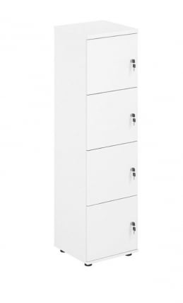 Локер 4 ячейки Sigma SG.817.WH.WH Белый_0