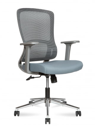 Кресло офисное У-059Б-БС Лигхт ЛБ грей / U-059B-BS Light LB grey_0