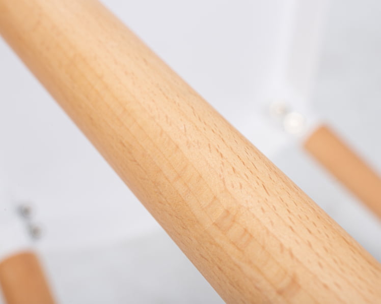 Стул обеденный DOBRIN THEO ножки светлый бук Белый W-02_10