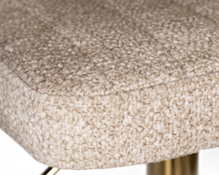 Стул барный DOBRIN CHARLY GOLD (бежевый твид (LEO26))_6