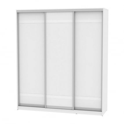 Шкаф-купе B-220х200х60-2(Белый-D9D9D9)_0