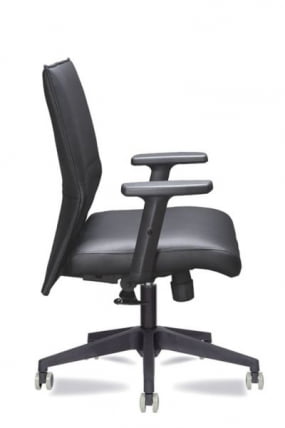 Офисное кресло Майк | Крестовина: пластик паук | Подлокотники: 709 | Низкая спинка: Б / B_2